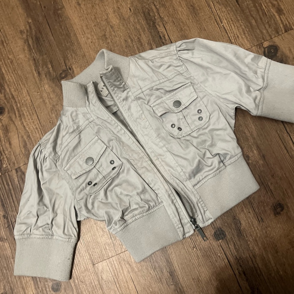 Stylish Gray Kids Jacket